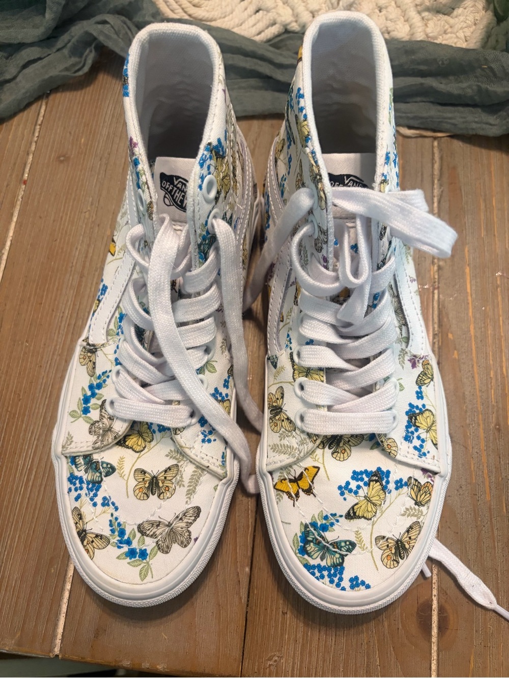 Vans Butterfly Floral Sk8-Hi Zip sneakers